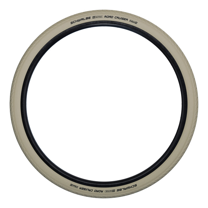 Schwalbe Pneu Road Cruiser 26x1.75 Starr mit Reflexstreifen creme