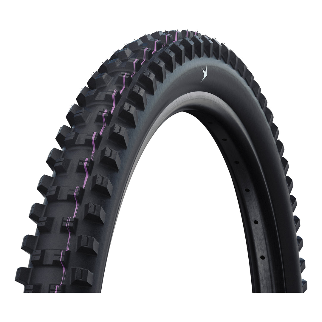 Schwalbe Pneu Shredda Front 29x2.50 Gravity Pro Addix UltraSoft TL-Ready black Radial black