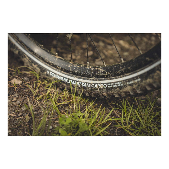 Schwalbe Pneu Smart Sam Cargo 20x2.35 Addix E starr mit Reflexstreifen black