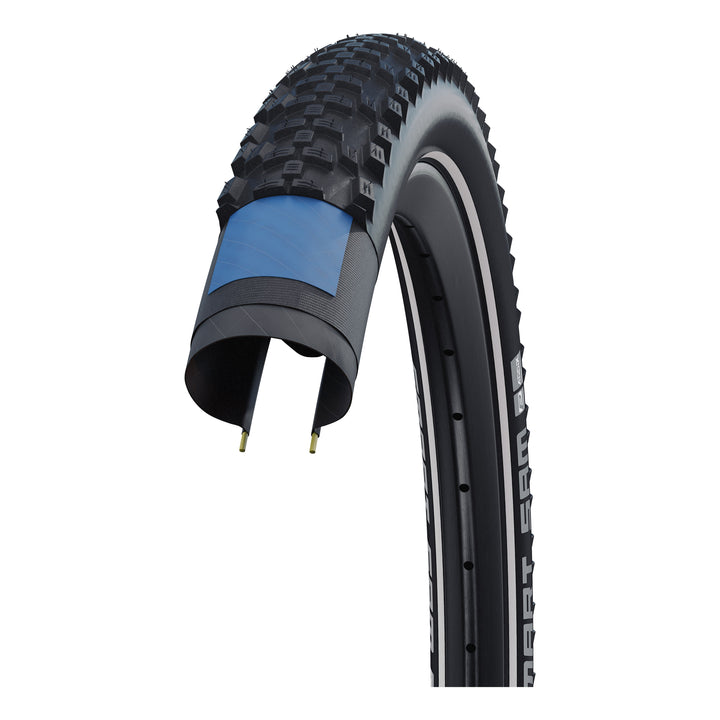 Schwalbe Pneu Smart Sam DD 27.5x2.60 Addix starr mit Reflexstreifen black
