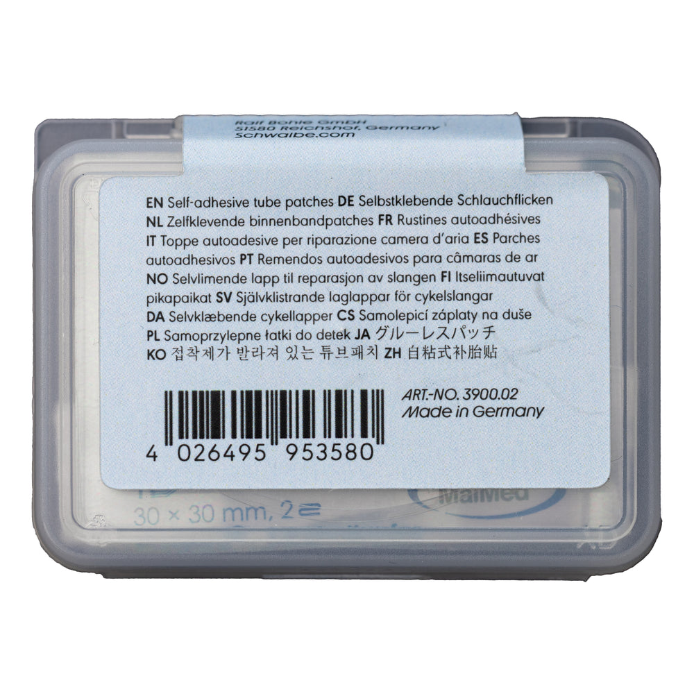 Schwalbe Reparaturflicken Aerothan Glueless Patches Set à 4 Stück transparent