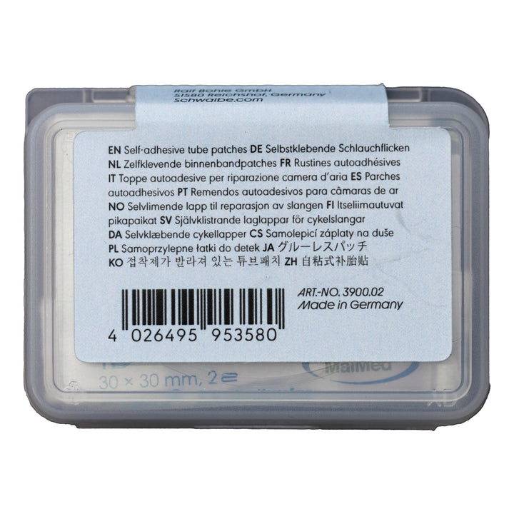 Schwalbe Reparaturflicken Aerothan Glueless Patches Set à 4 Stück transparent