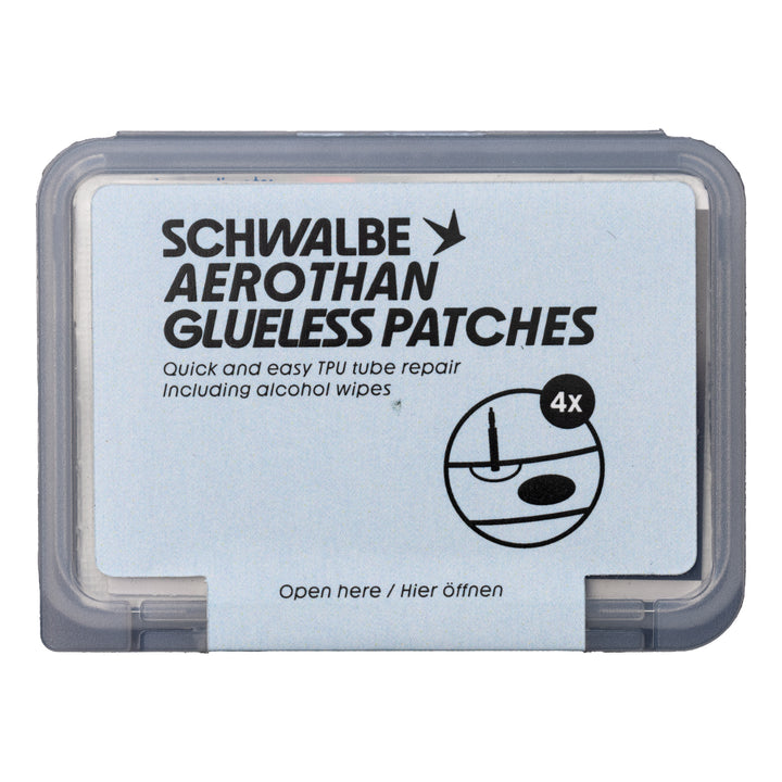 Schwalbe Reparaturflicken Aerothan Glueless Patches Set à 4 Stück transparent