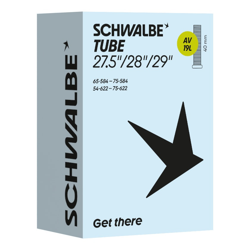 Schwalbe Schlauch AV19L 27.5-29" 54/75-584/622 Autoventil 40mm black