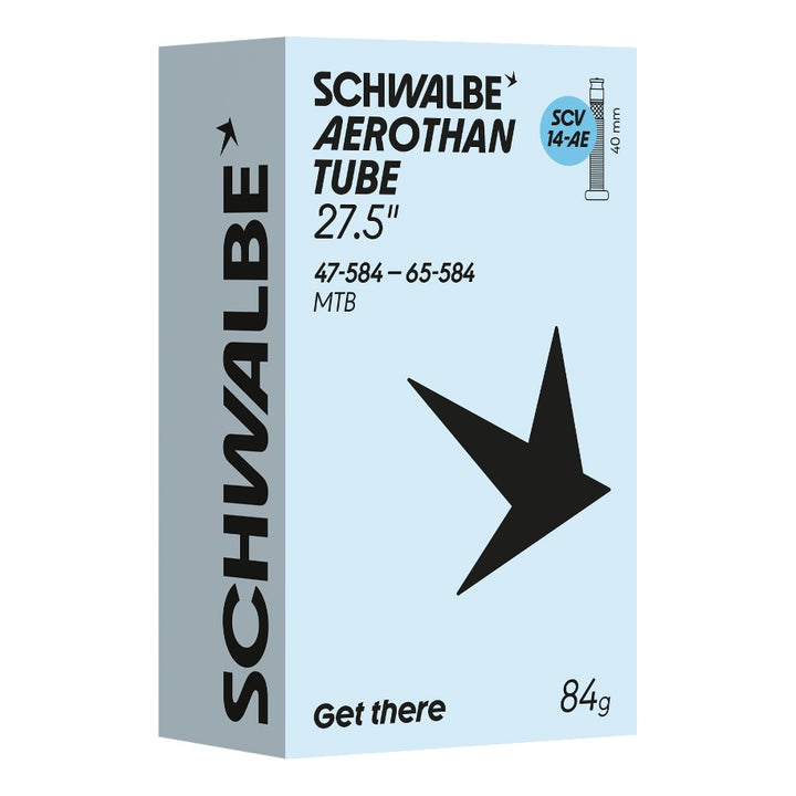 Schwalbe Schlauch SCV14-AE Aerothan 27.5" 47/65-584 Clik Valve 40mm transparent