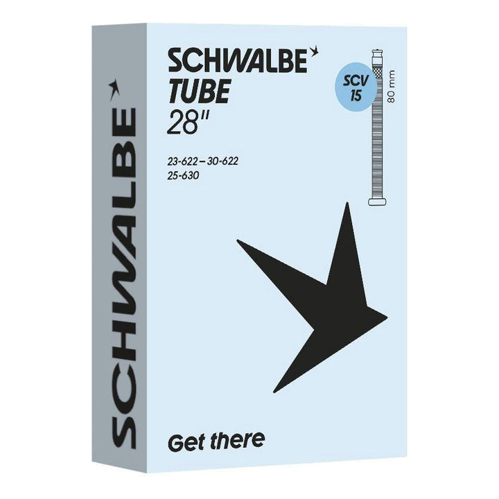 Schwalbe Schlauch SCV15 28" 23/30-622/630 Clik Valve 80mm black