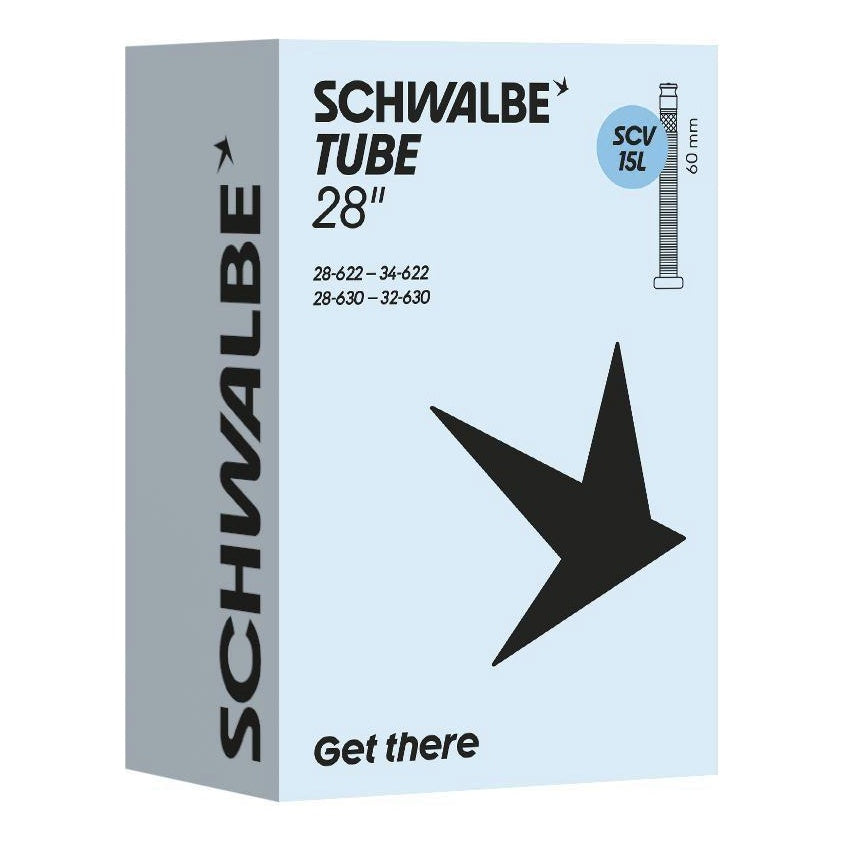 Schwalbe Schlauch SCV15L 28" 28/34-622/630 Clik Valve 60mm black