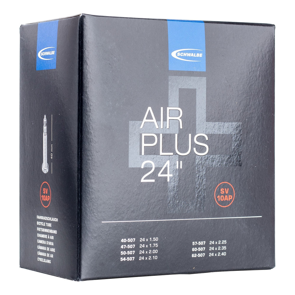 Schwalbe Schlauch SV10AP Air Plus 24" 40/62-507 Prestaventil black