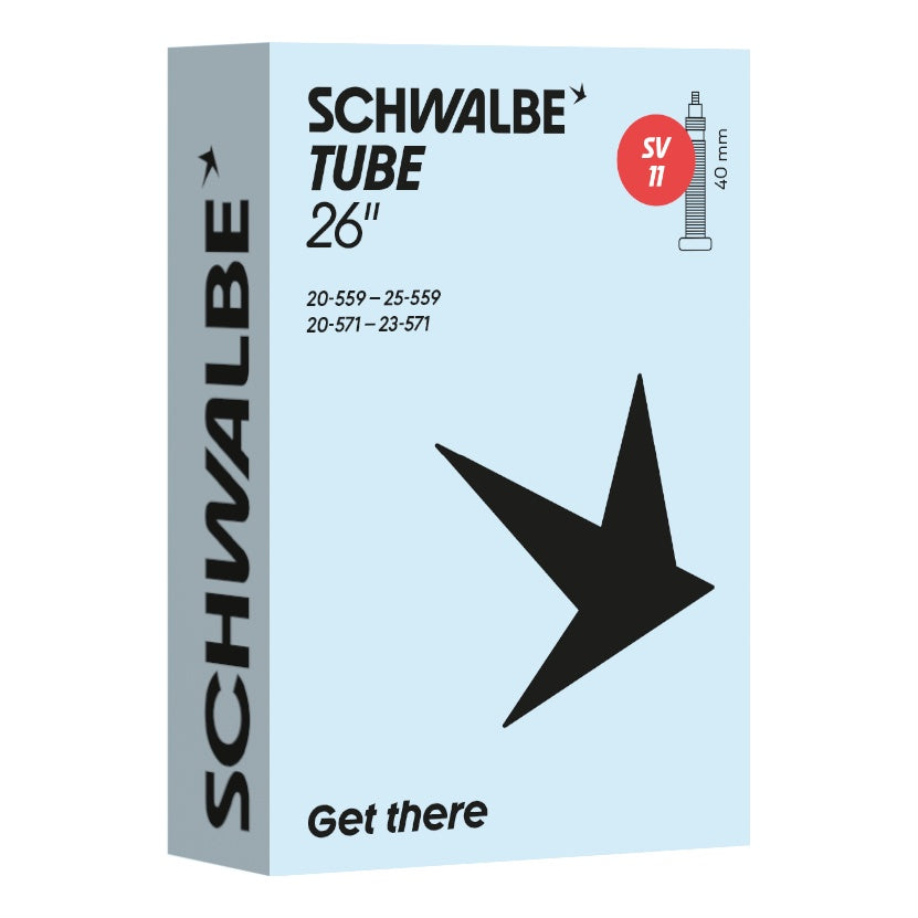 Schwalbe Schlauch SV11 26" 20/25-559/571 Prestaventil 40mm black