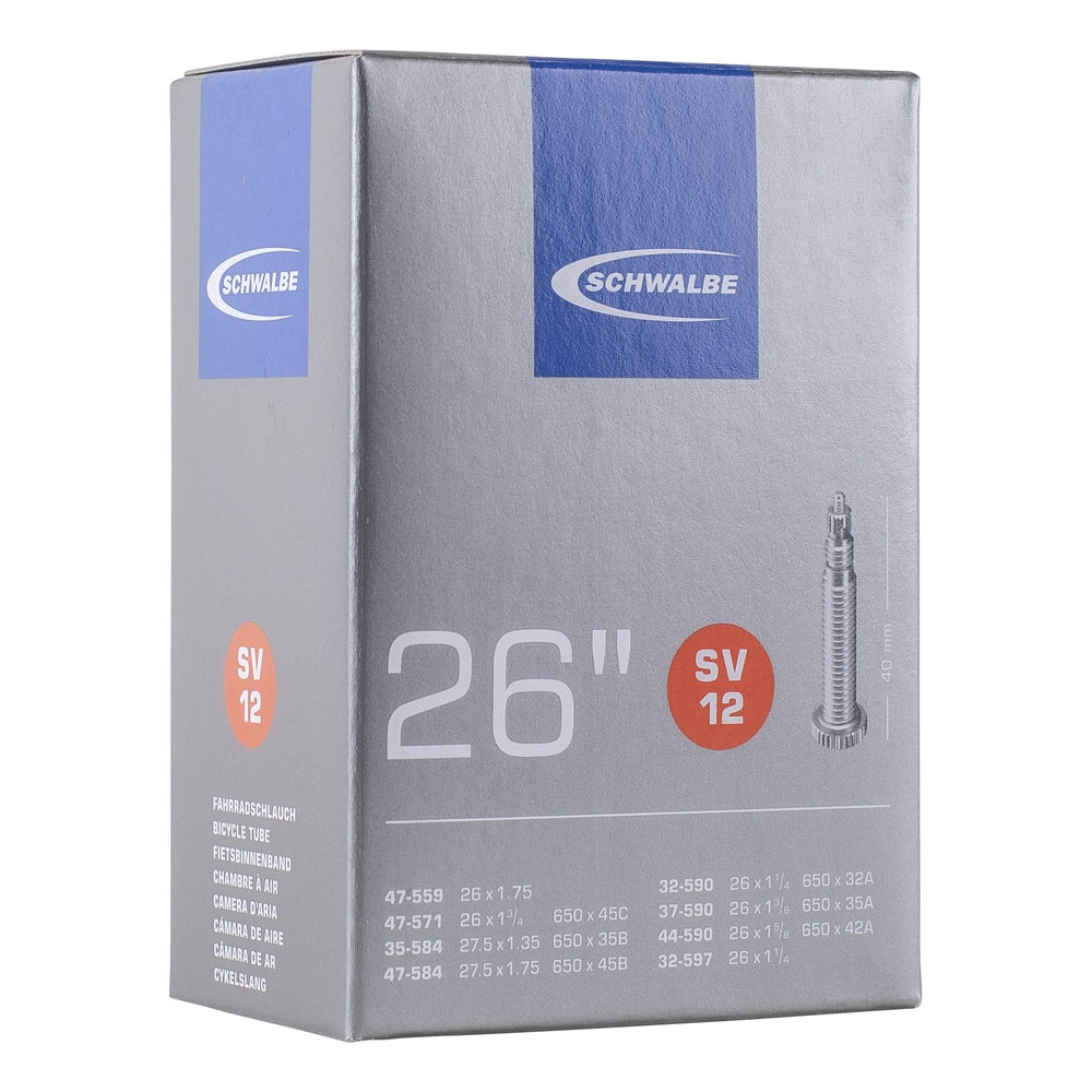 Schwalbe Schlauch SV12 26" 32/47-559/597 Prestaventil black