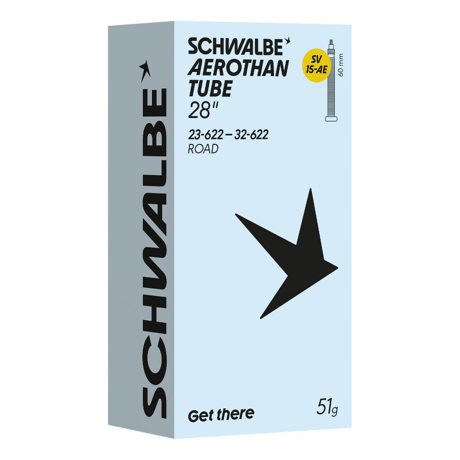 Schwalbe Schlauch SV15-AE Aerothan 28" 23/32-622 Prestaventil 60mm transparent