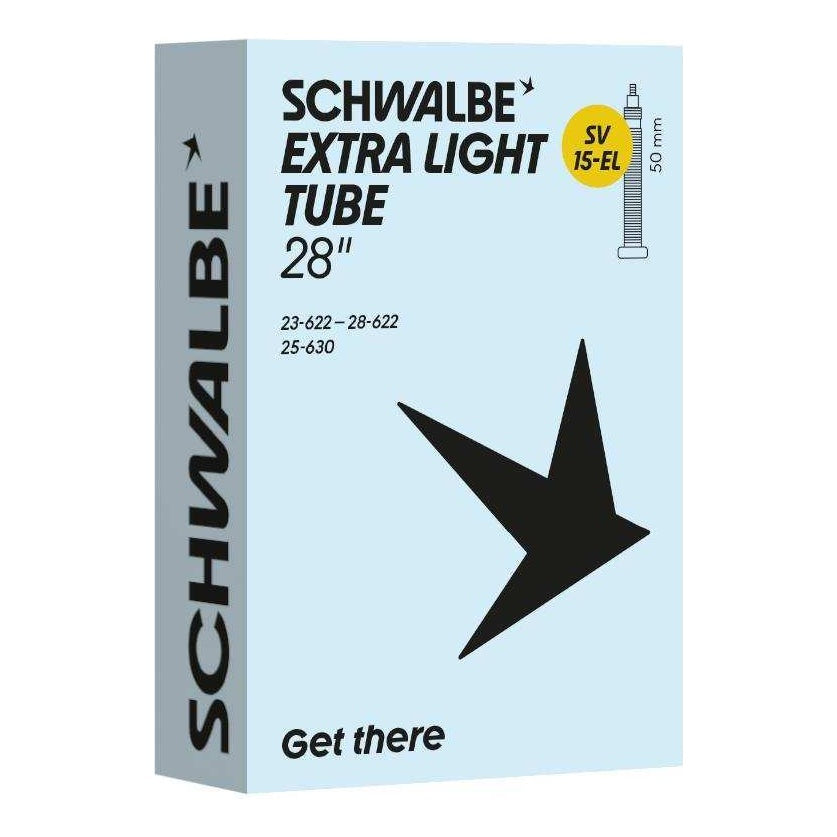 Schwalbe Schlauch SV15-EL Extra Light 28" 23/28-622/630 Prestaventil 50mm black