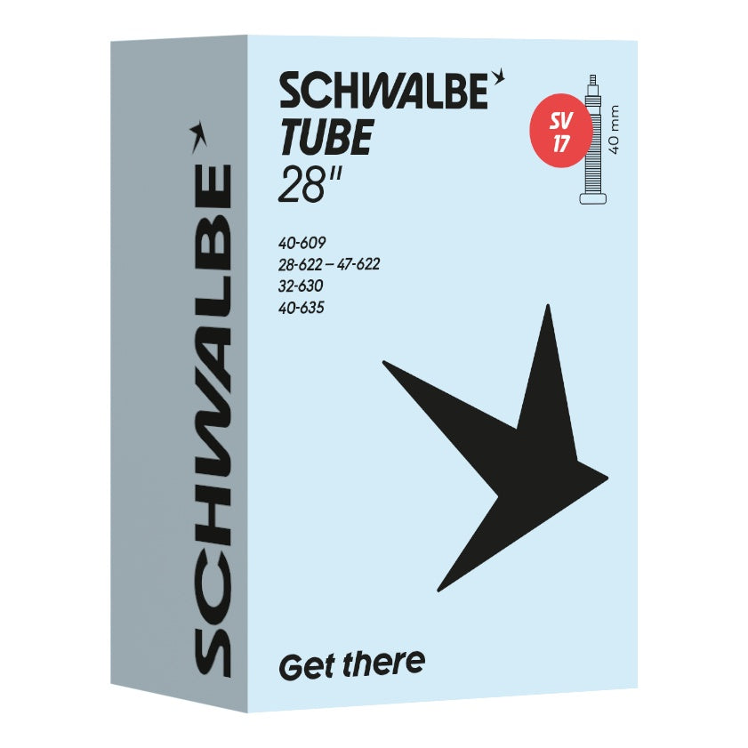 Schwalbe Schlauch SV17 28" 28/47-622/635 Prestaventil 40mm black