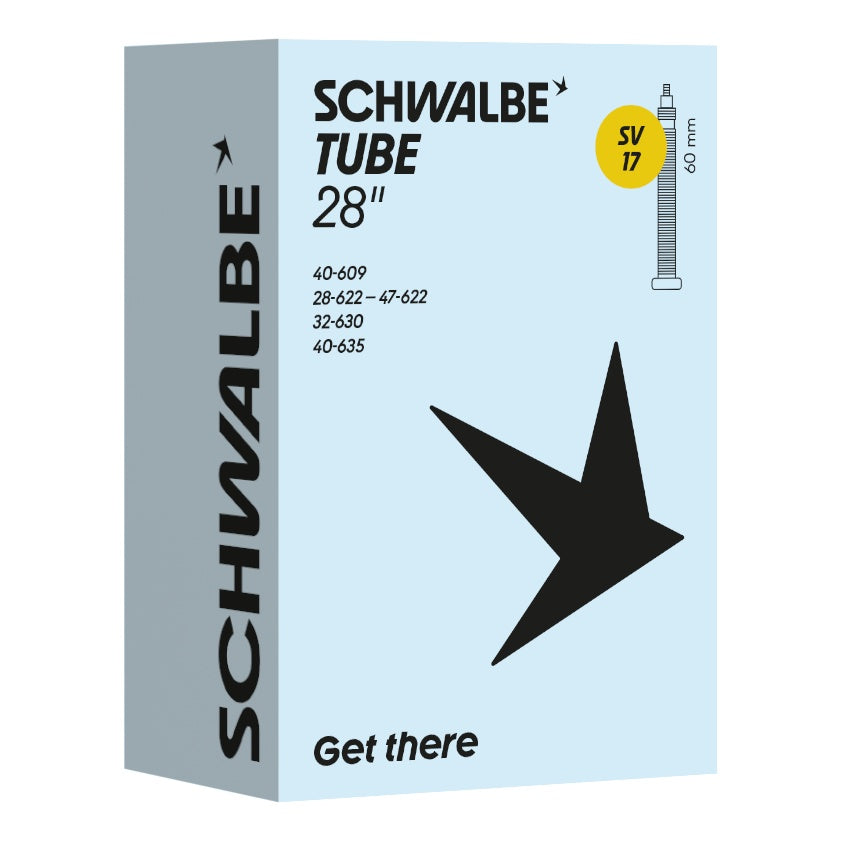 Schwalbe Schlauch SV17 28" 28/47-622/635 Prestaventil 60mm black