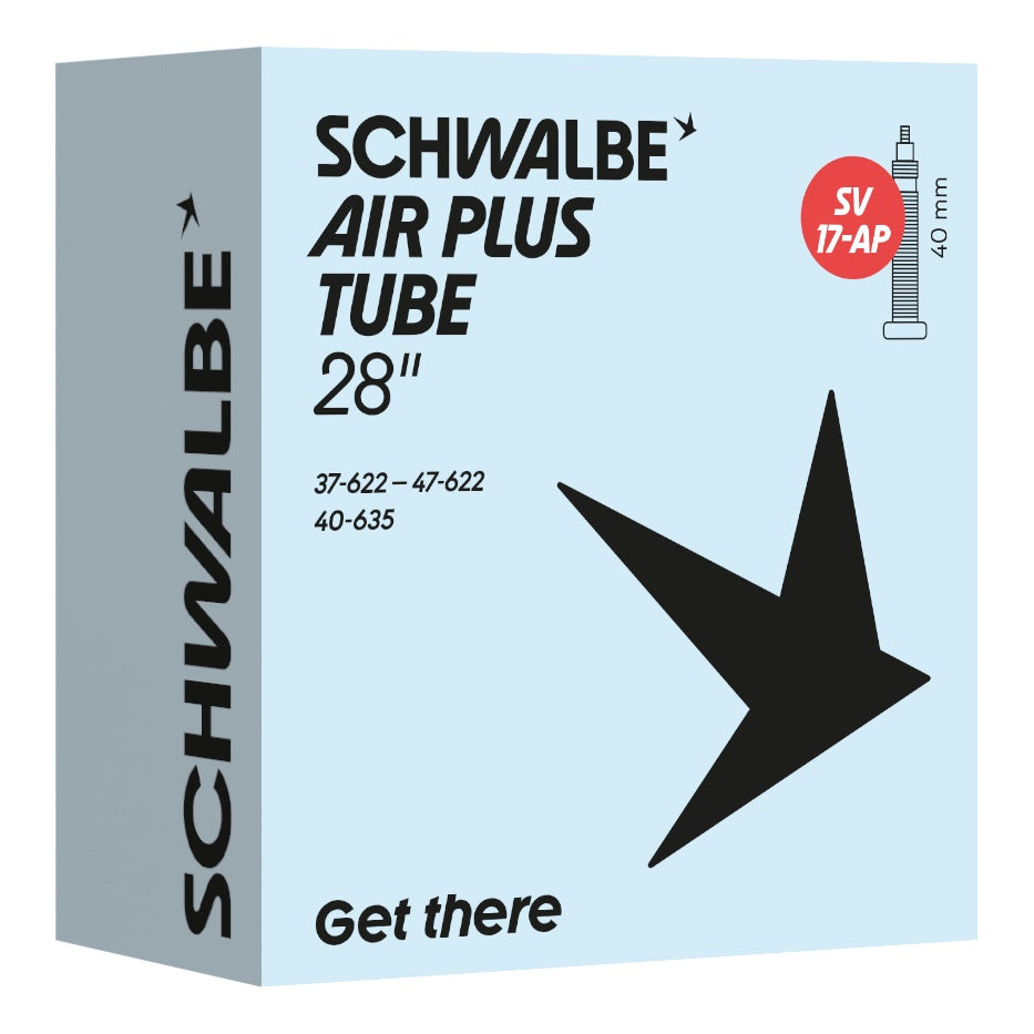 Schwalbe Schlauch SV17-AP Air Plus 28" 37/47-622/635 Prestaventil 40mm black