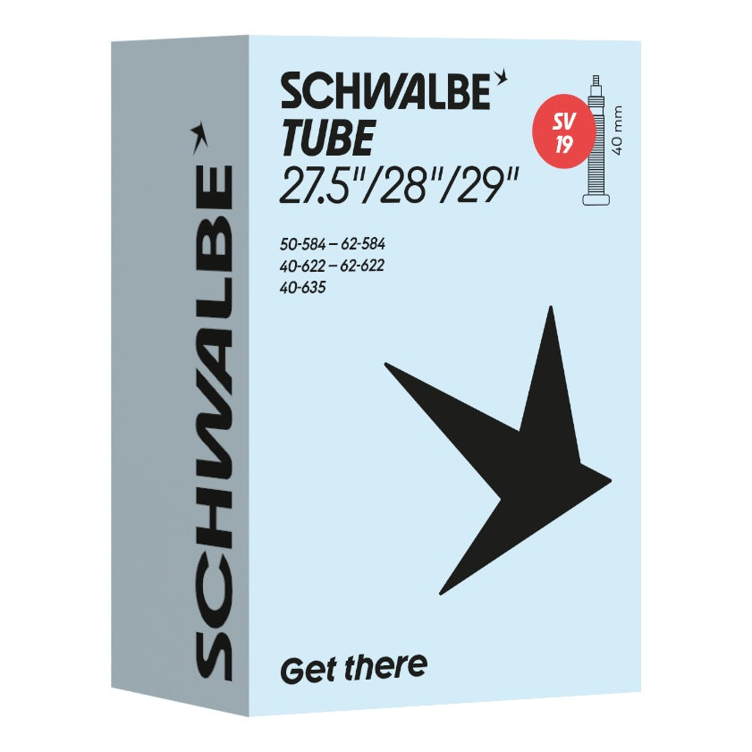 Schwalbe Schlauch SV19 27.5-29" 40/62-584/635 Prestaventil 40mm black