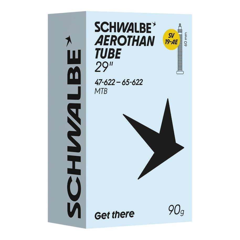Schwalbe Schlauch SV19-AE Aerothan 29" 47/65-622 Prestaventil 60mm transparent