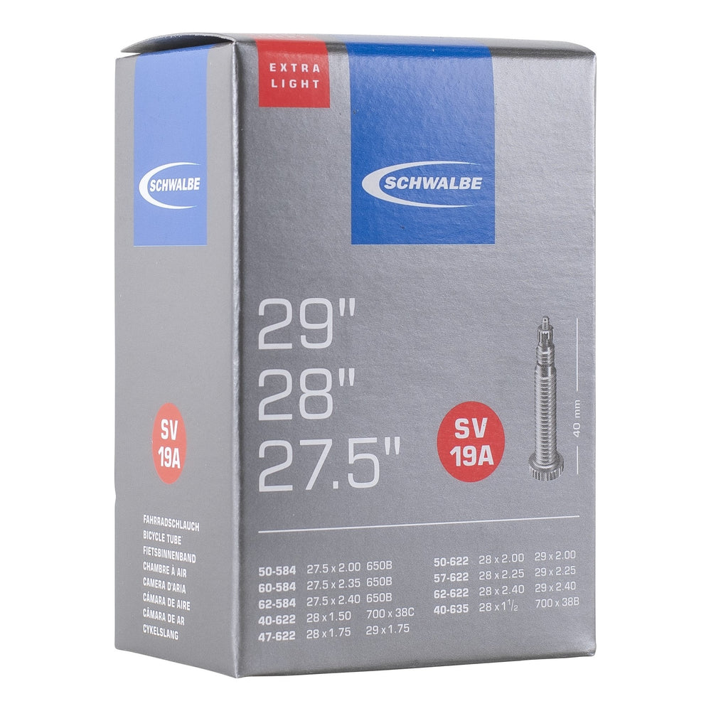 Schwalbe Schlauch SV19A 27.5-29" 40/62-584/635 Prestaventil black