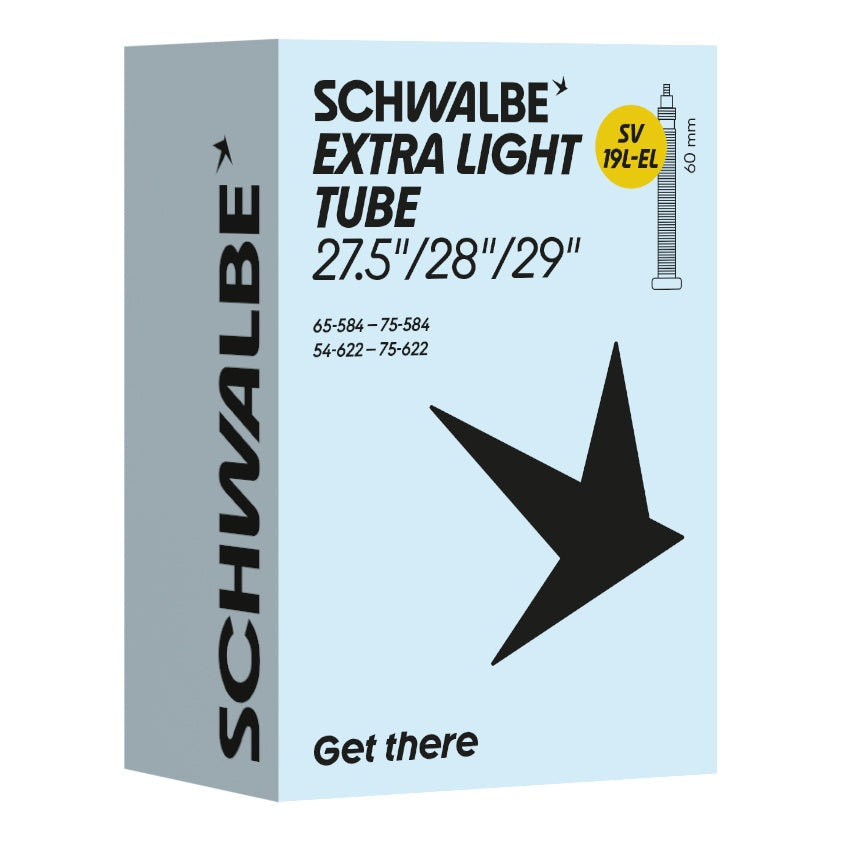 Schwalbe Schlauch SV19L-EL 27.5-29" 54/75-584/622 Prestaventil 60mm black