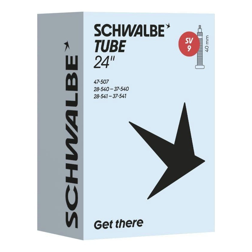 Schwalbe Schlauch SV9 24" 28/47-507/541 Prestaventil 40mm black