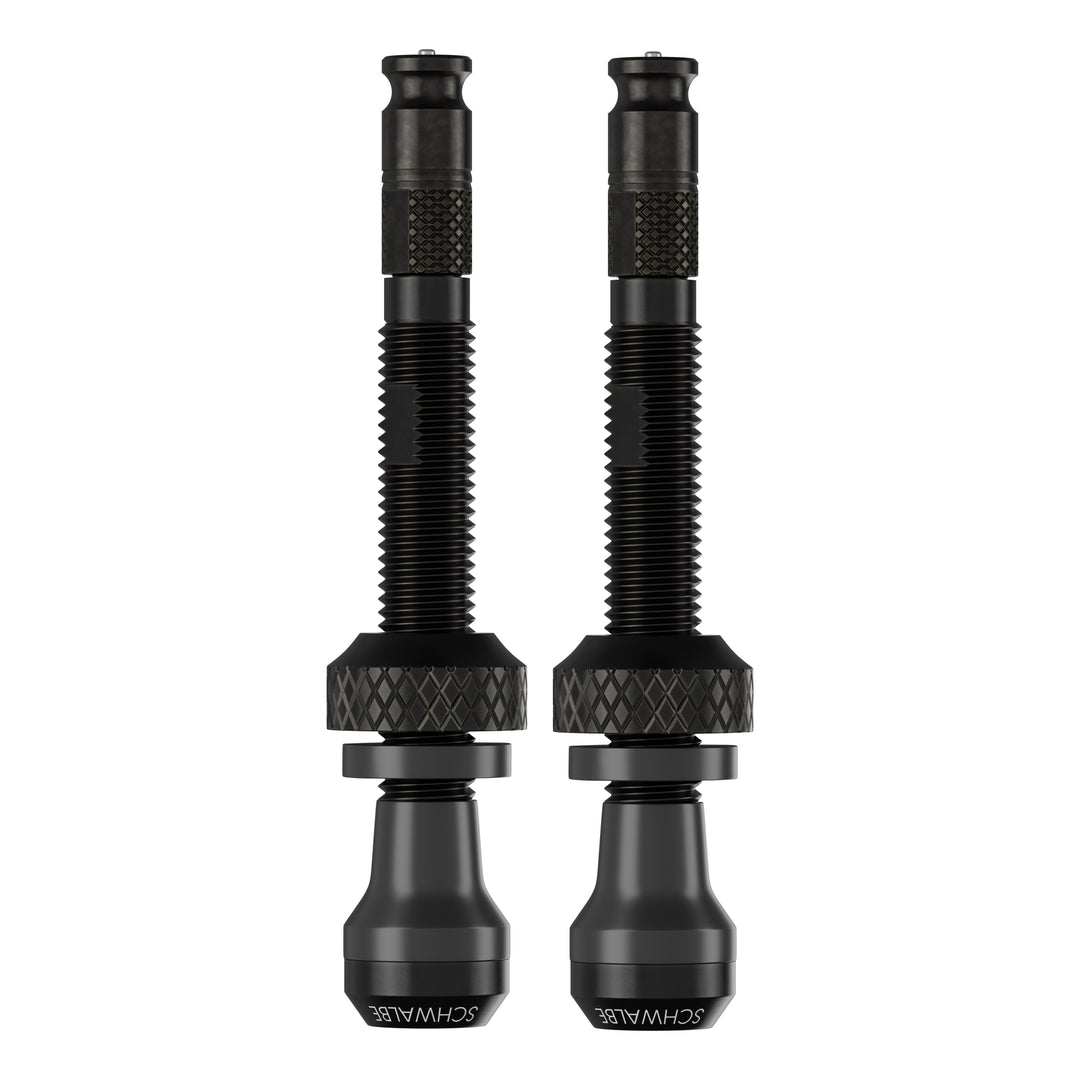 Schwalbe Tubeless Ventil Clik Valve 80 mm Set à 2 Stück black