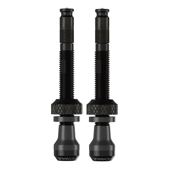 Schwalbe Tubeless Ventil Clik Valve 80 mm Set à 2 Stück black