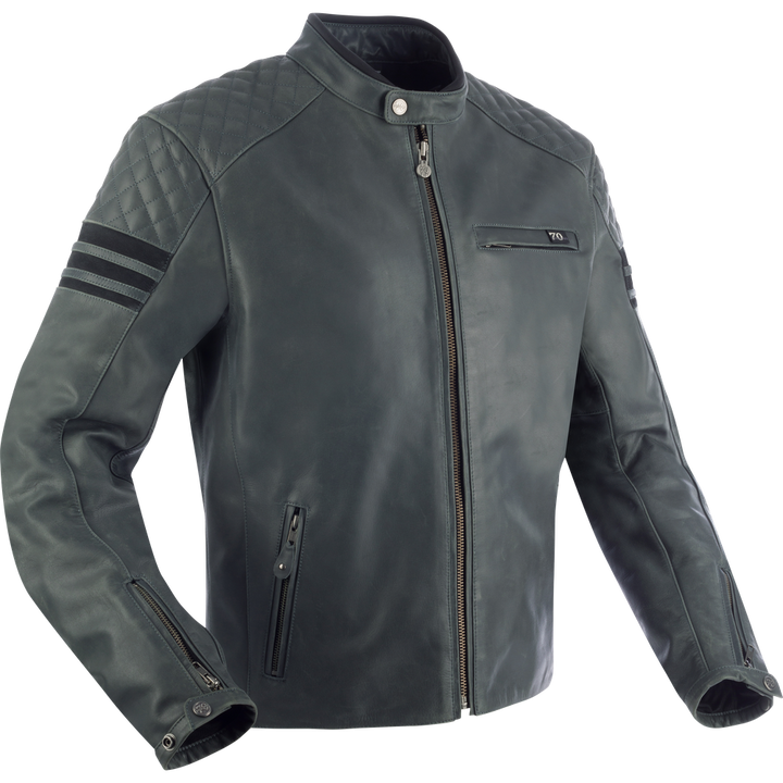 Lederjacke Track Herren