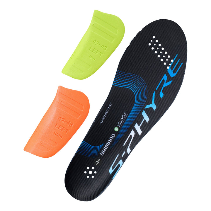 Shimano DYNALAST 2.0 ARCHSYNC adjustable Insole black