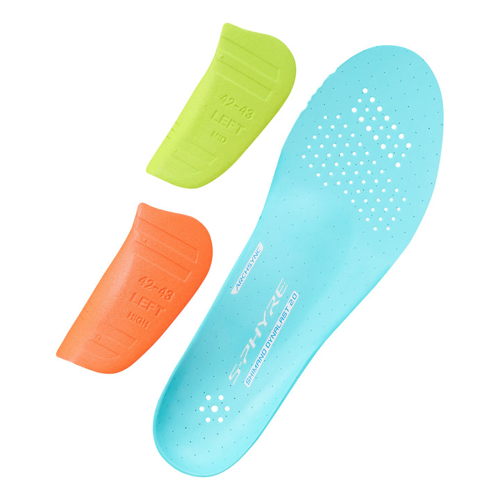 Shimano DYNALAST 2.0 SUPPORTIVE Foam Insole blue