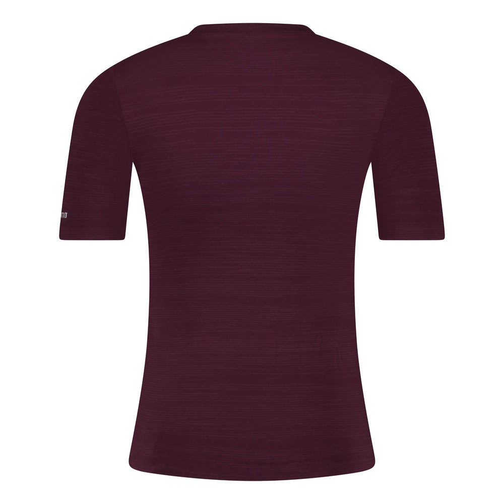 Shimano Men Evolve Terra Seamless T-Shirt wine red
