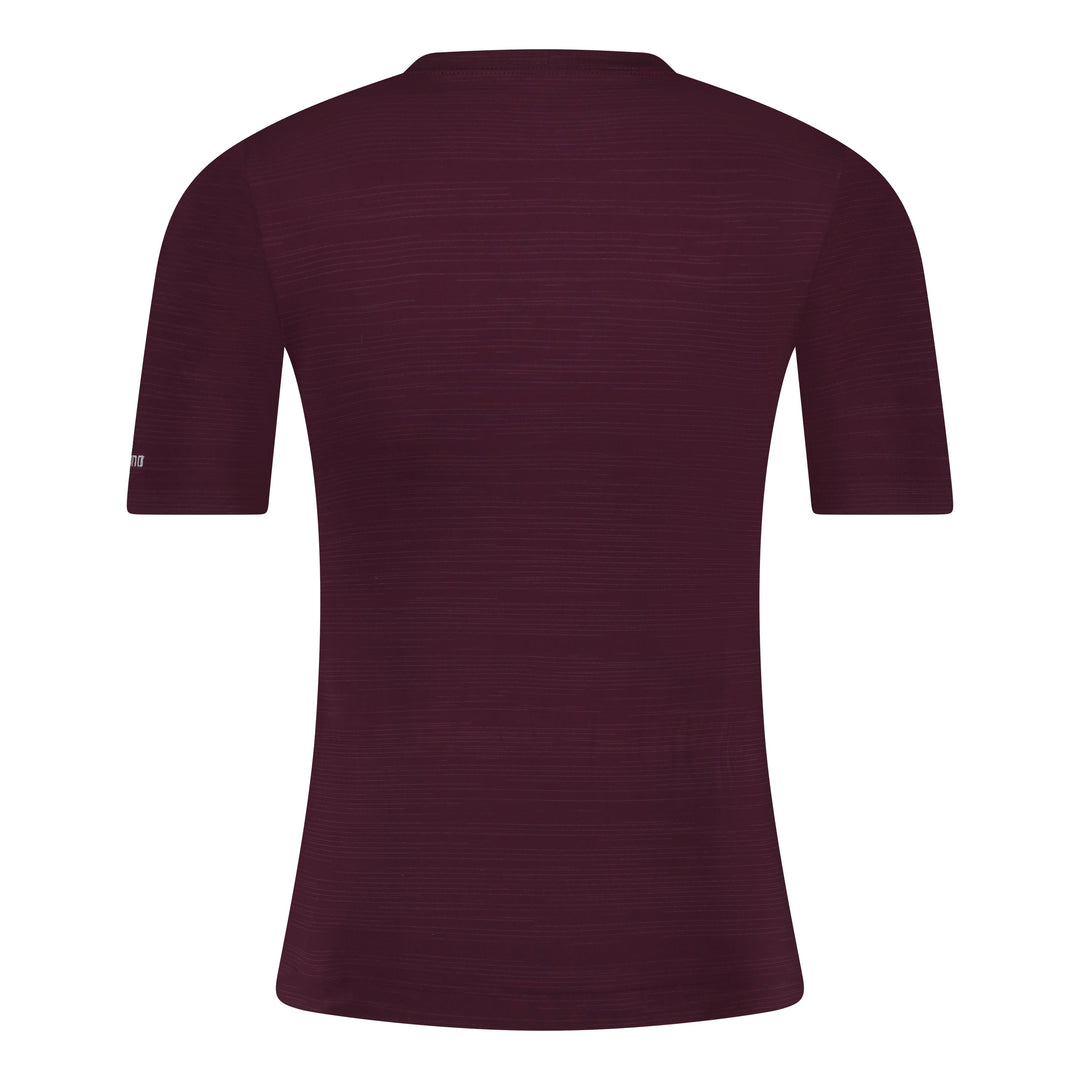 Shimano Men Evolve Terra Seamless T-Shirt wine red