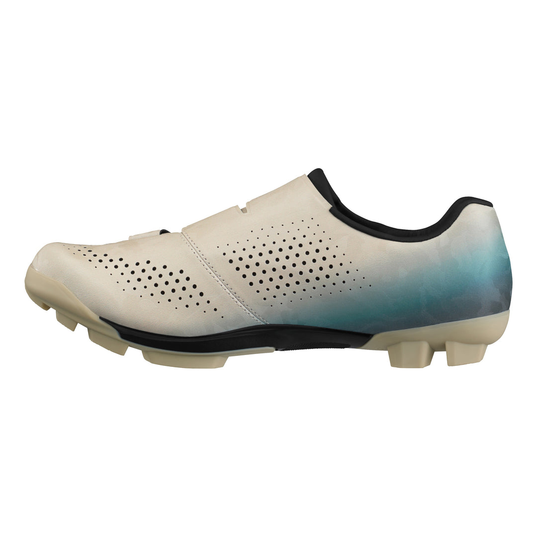 Shimano Men Gravel SH-RX600 Schuh SPD beige blue