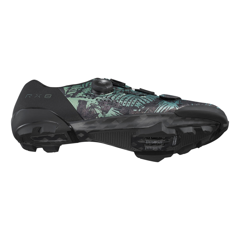 Shimano Men Gravel SH-RX801 Schuh SPD tropical leaves