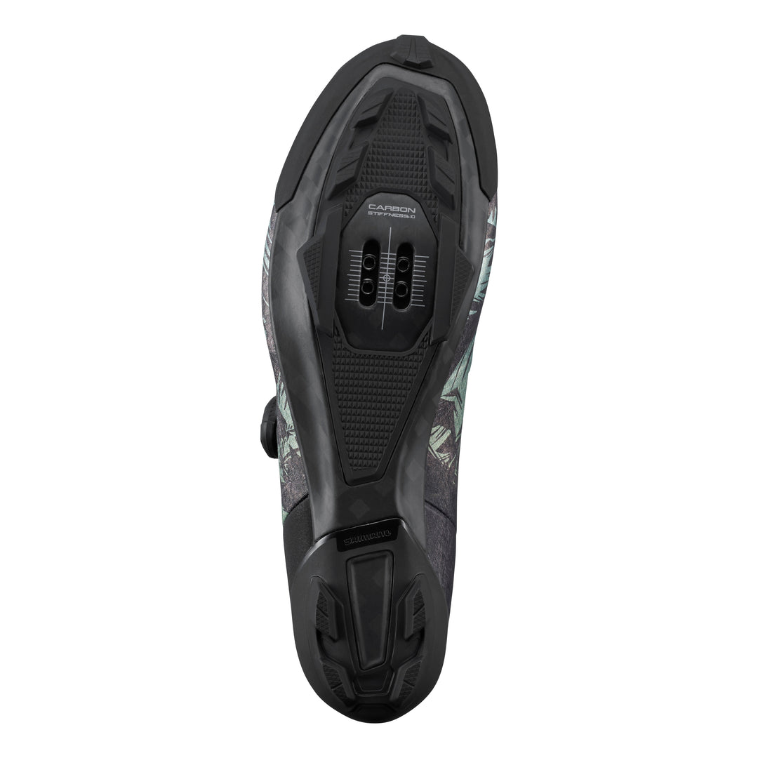 Shimano Men Gravel SH-RX801 Schuh SPD tropical leaves