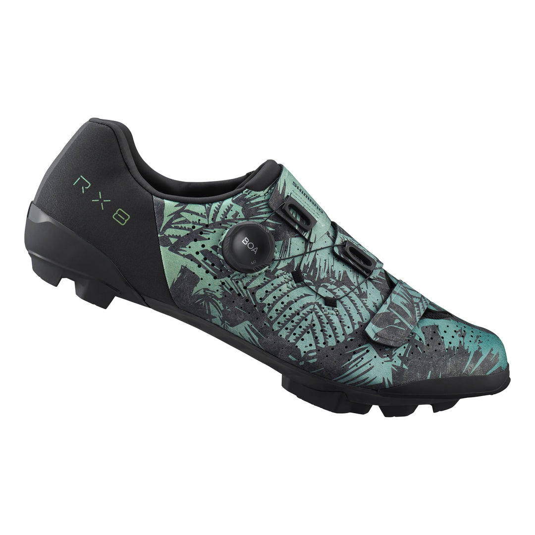 Shimano Men Gravel SH-RX801 Schuh SPD tropical leaves