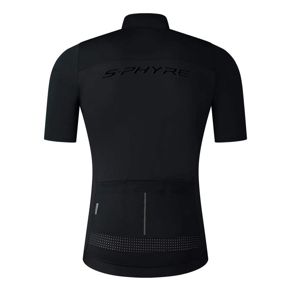 Shimano Men S-PHYRE Short Sleeve Wind Jacket black
