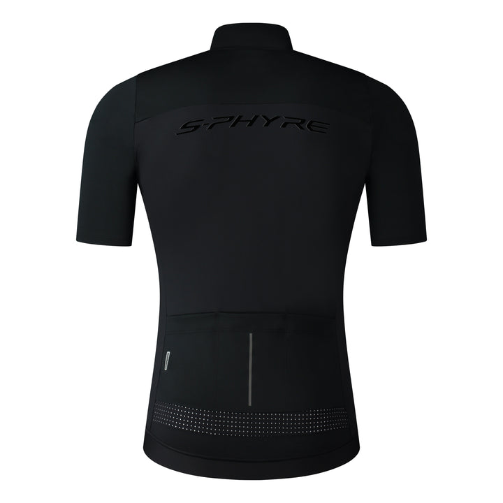 Shimano Men S-PHYRE Short Sleeve Wind Jacket black