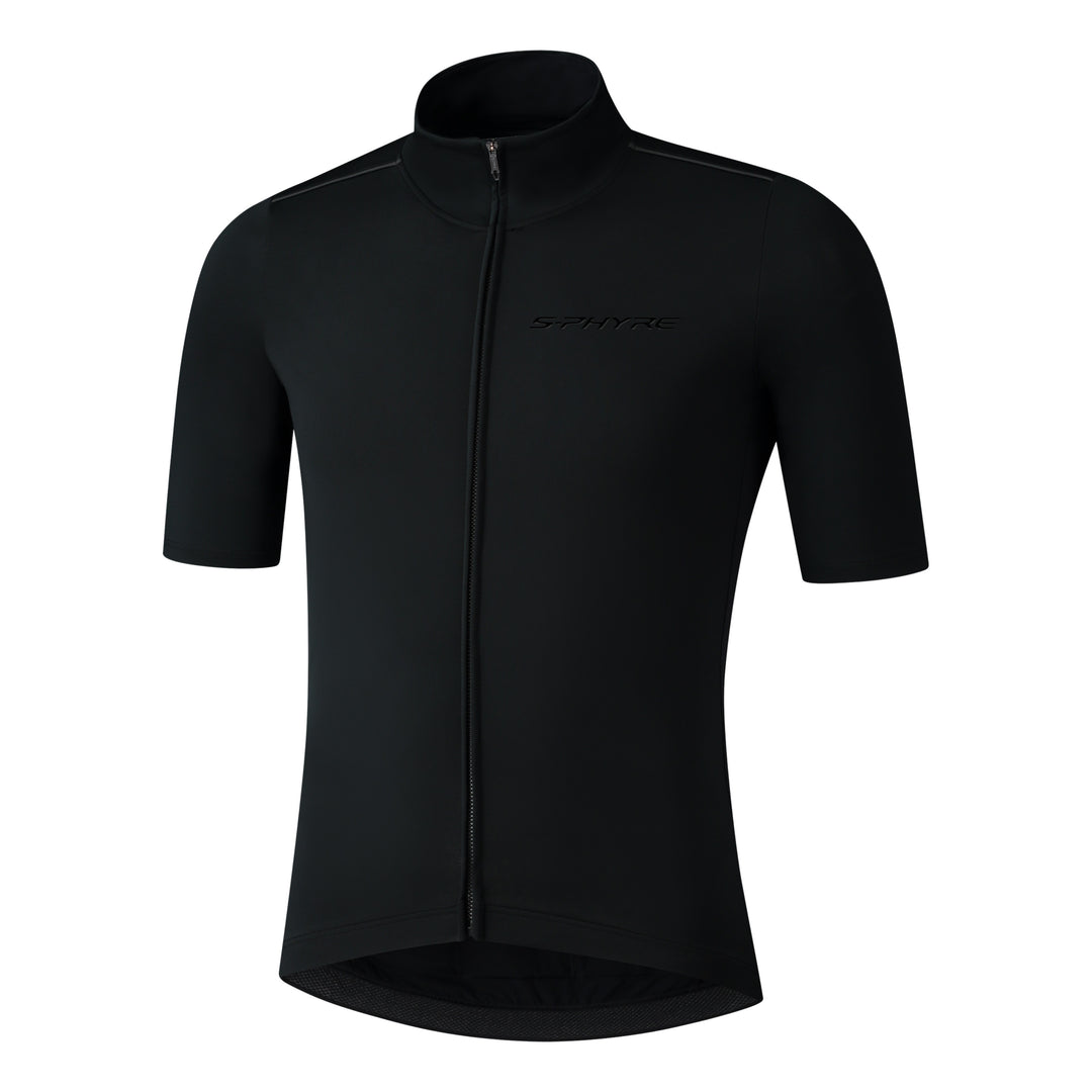 Shimano Men S-PHYRE Short Sleeve Wind Jacket black