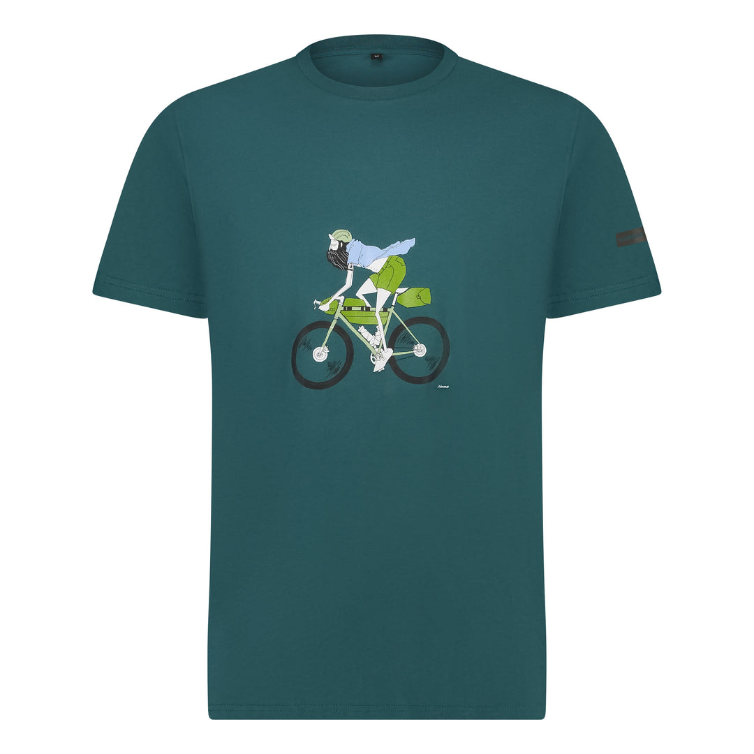 Shimano Men Sentiero LTD T-Shirt deep ocean