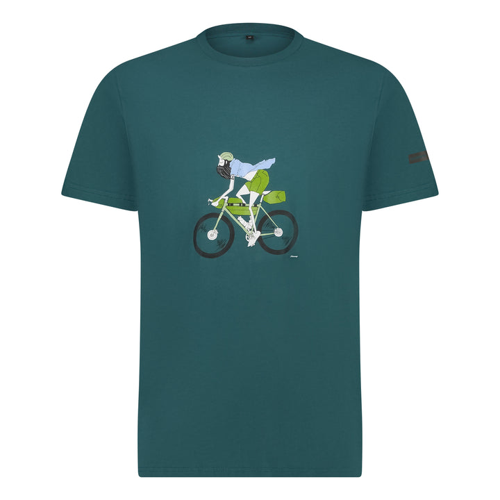 Shimano Men Sentiero LTD T-Shirt deep ocean
