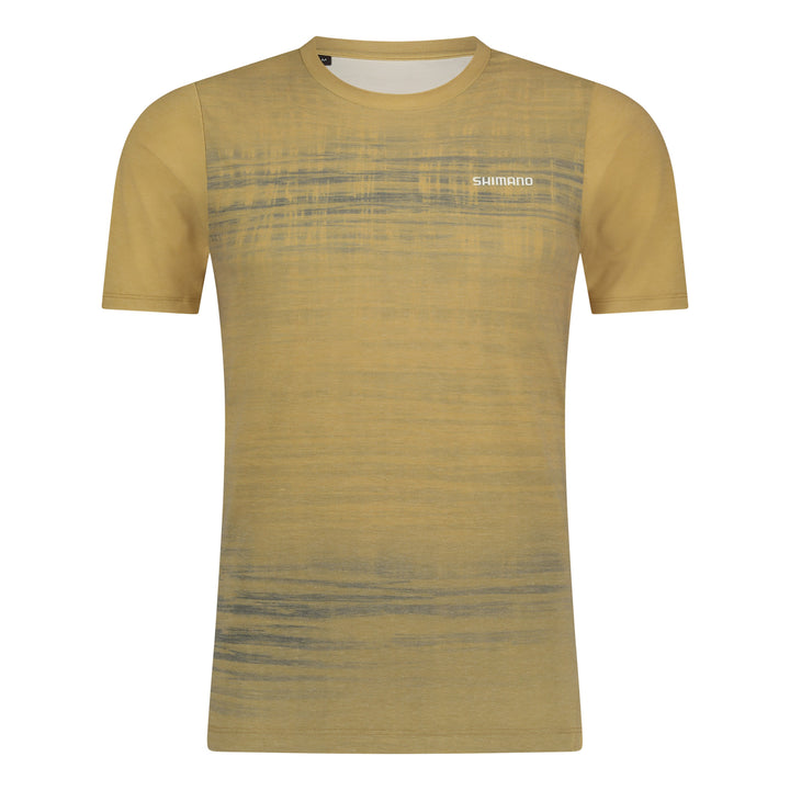 Shimano Men Spazio SS Jersey Printed beige