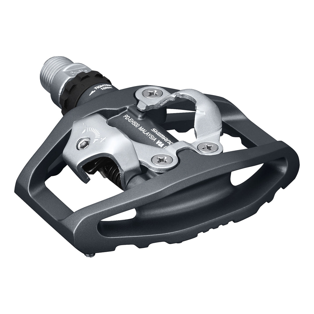 Shimano Pedal PD-EH500 SPD mit Cleat SM-SH56 dunkelgrau