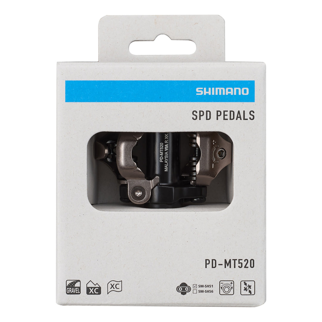 Shimano Pedal PD-MT520 SPD mit Cleat SM-SH51 schwarz