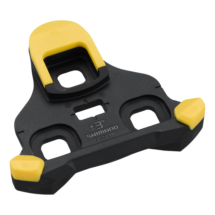 Shimano Schuhplattensatz CL-SL110 SPD-SLR gelb 6° gelb