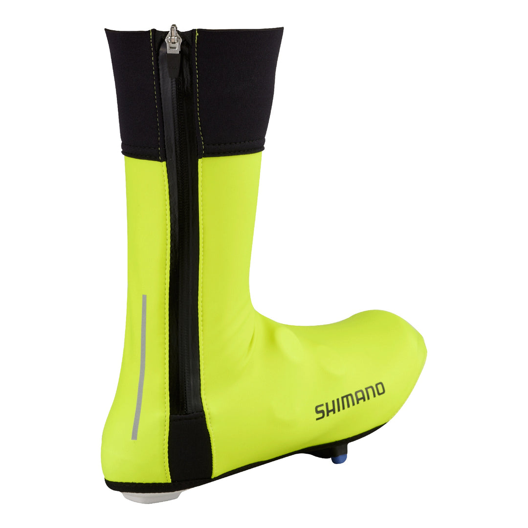Shimano Unisex Dual Fit H2O Shoe Cover neon yellow