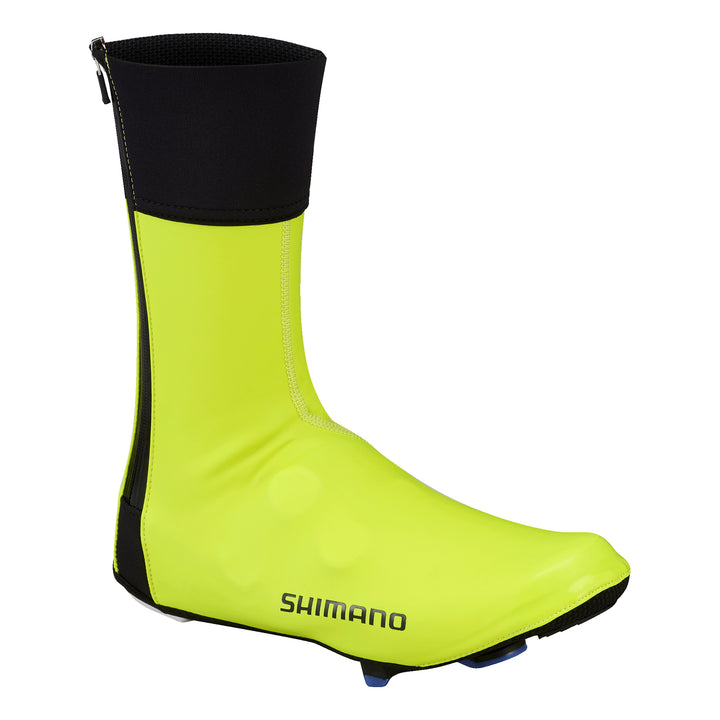 Shimano Unisex Dual Fit H2O Shoe Cover neon yellow
