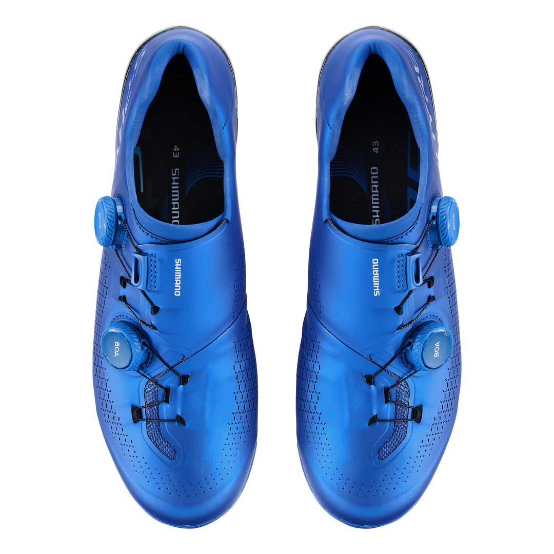 Shimano Unisex Road SH-RC910 S-PHYRE Schuh SPD-SLR blue
