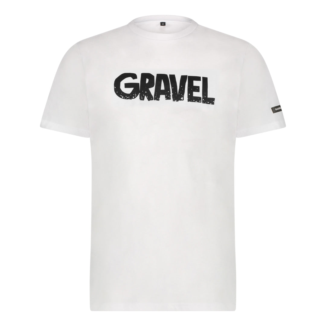 Shimano Unisex Sentiero LTD T-Shirt Gravel matte white