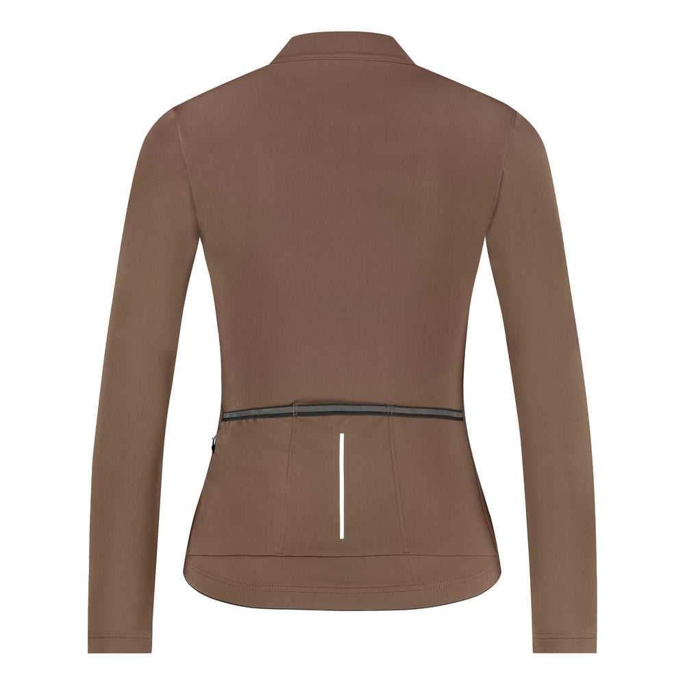 Shimano Women Apice Thermal LS JRSY brown