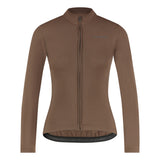 Shimano Women Apice Thermal LS JRSY brown